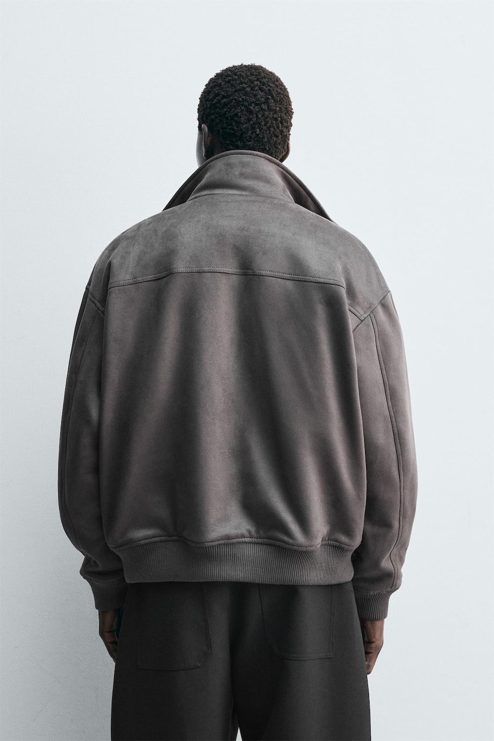 Faux Suede Jacket - Image 2