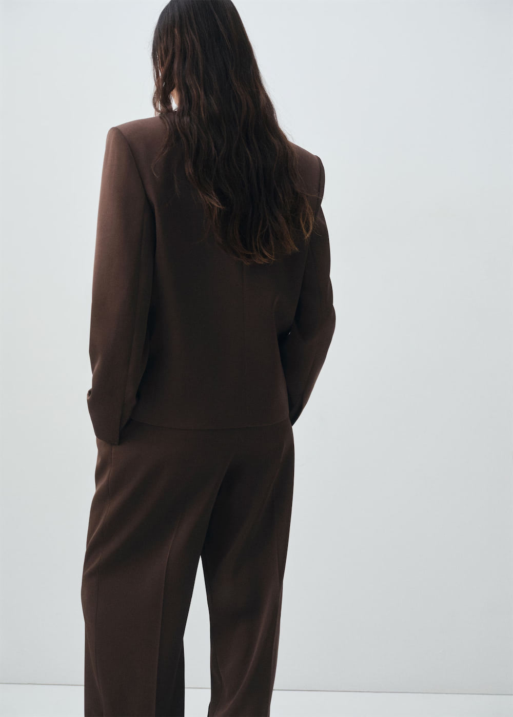 Double-breasted suit blazer - Image 2