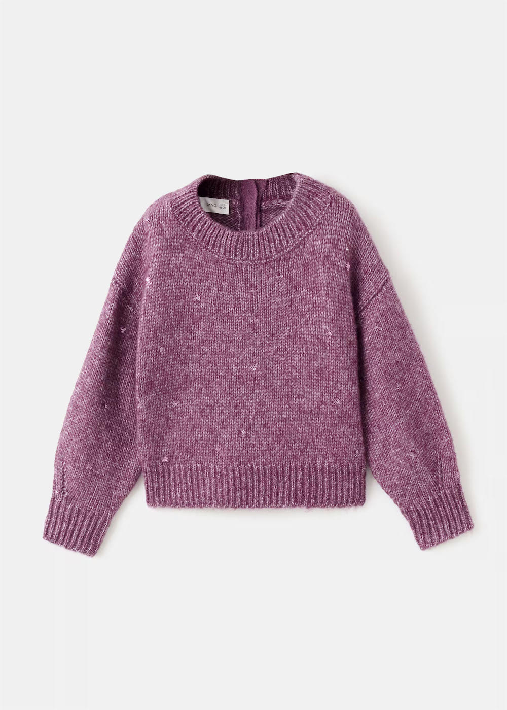 Knit paillette sweater - Image 4